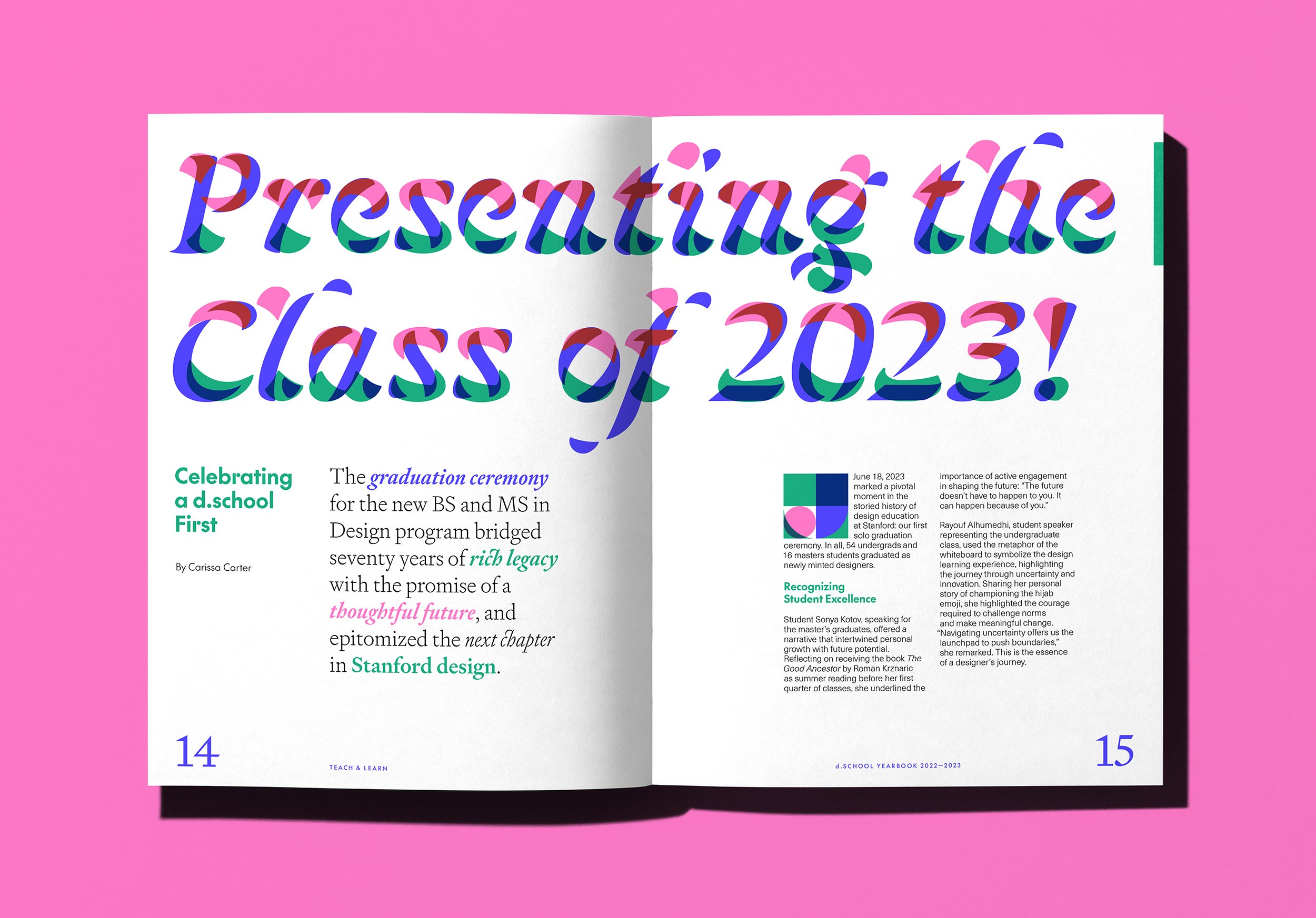 Stanford d.school Yearbook '23 — Daniel Frumhoff